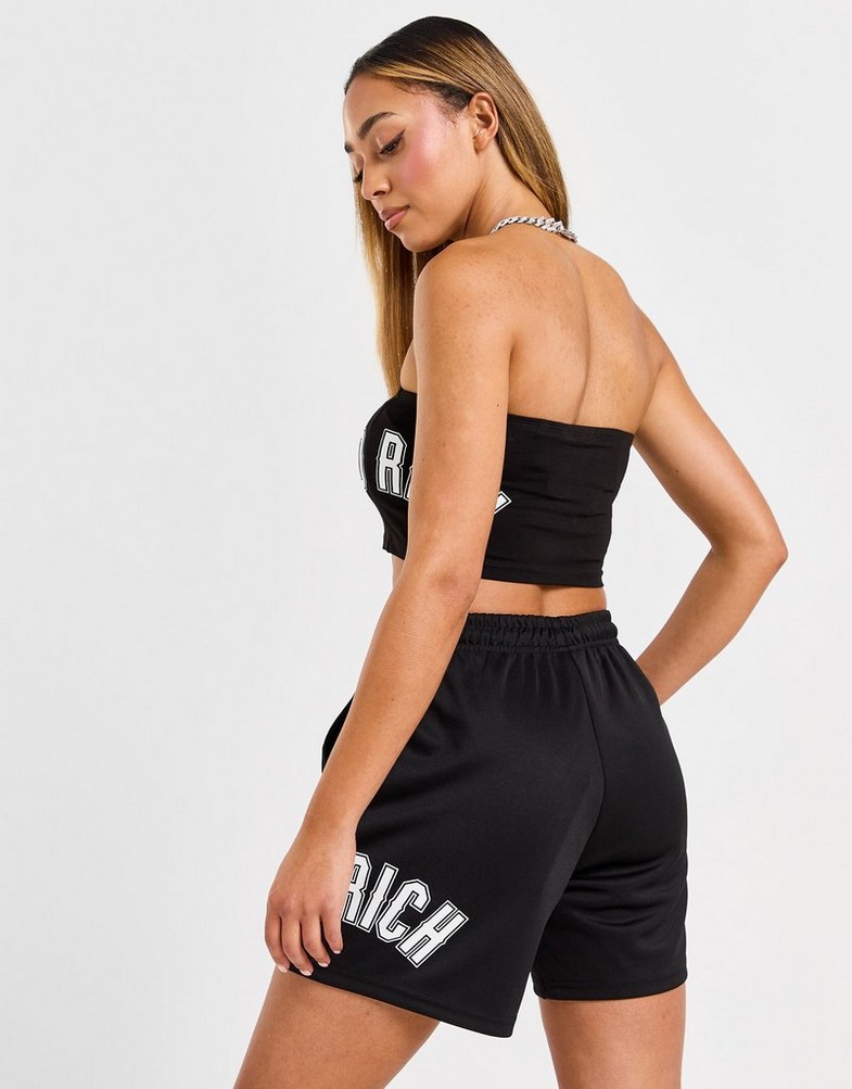 Női top HOODRICH TOP DEGREE BANDEAU BLK