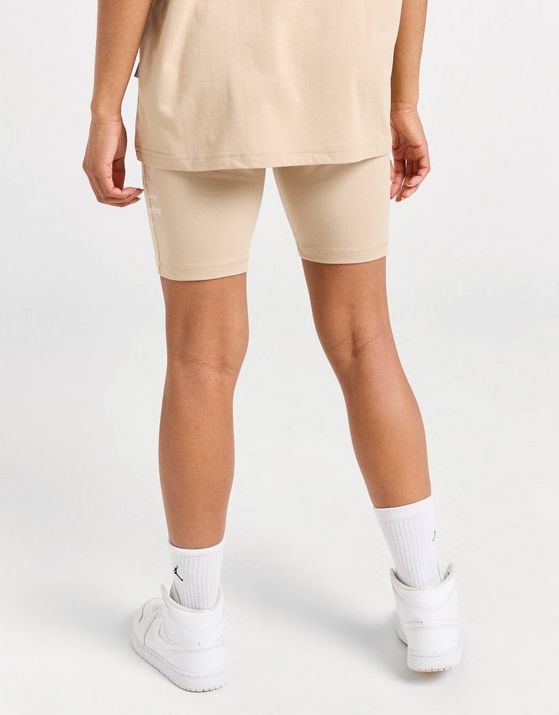 Жіночі шорти HOODRICH ШОРТИ FUSION CYCLE SHT BEIGE/PNK HW02240306 Бежевий