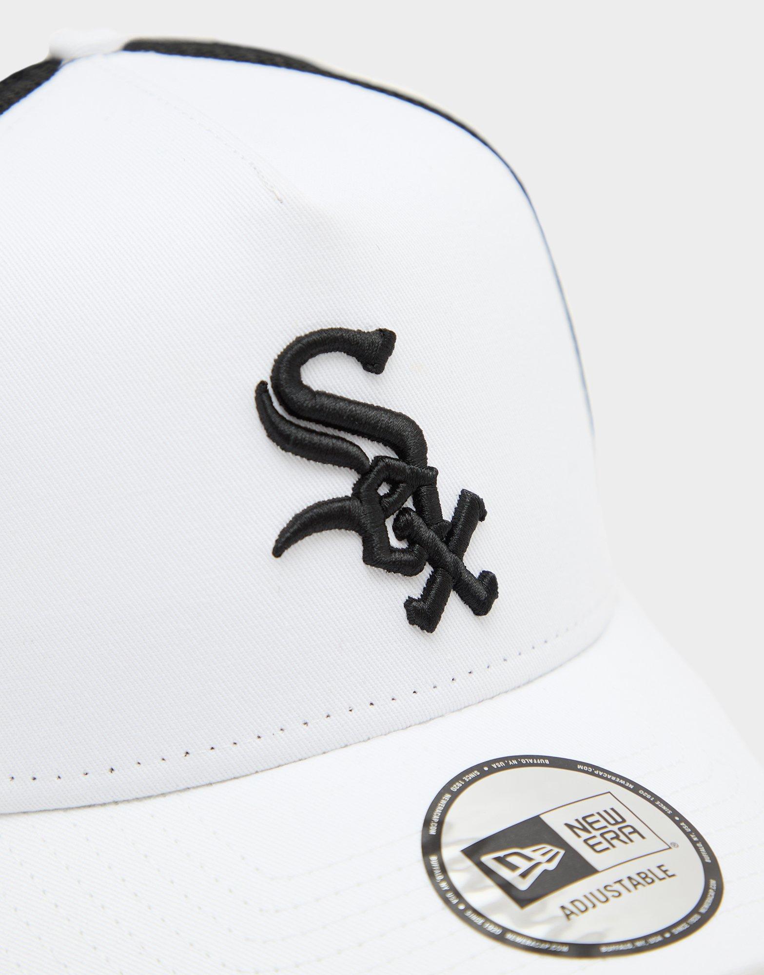 Czapka z daszkiem męska NEW ERA CZAPKA LE TRUCKER SOX CHICAGO WHITE SOX 60435244 Biały