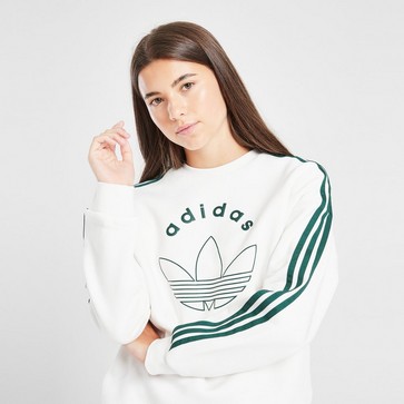 ADIDAS BLUZA (G)LOGO CREW OFF WHT G