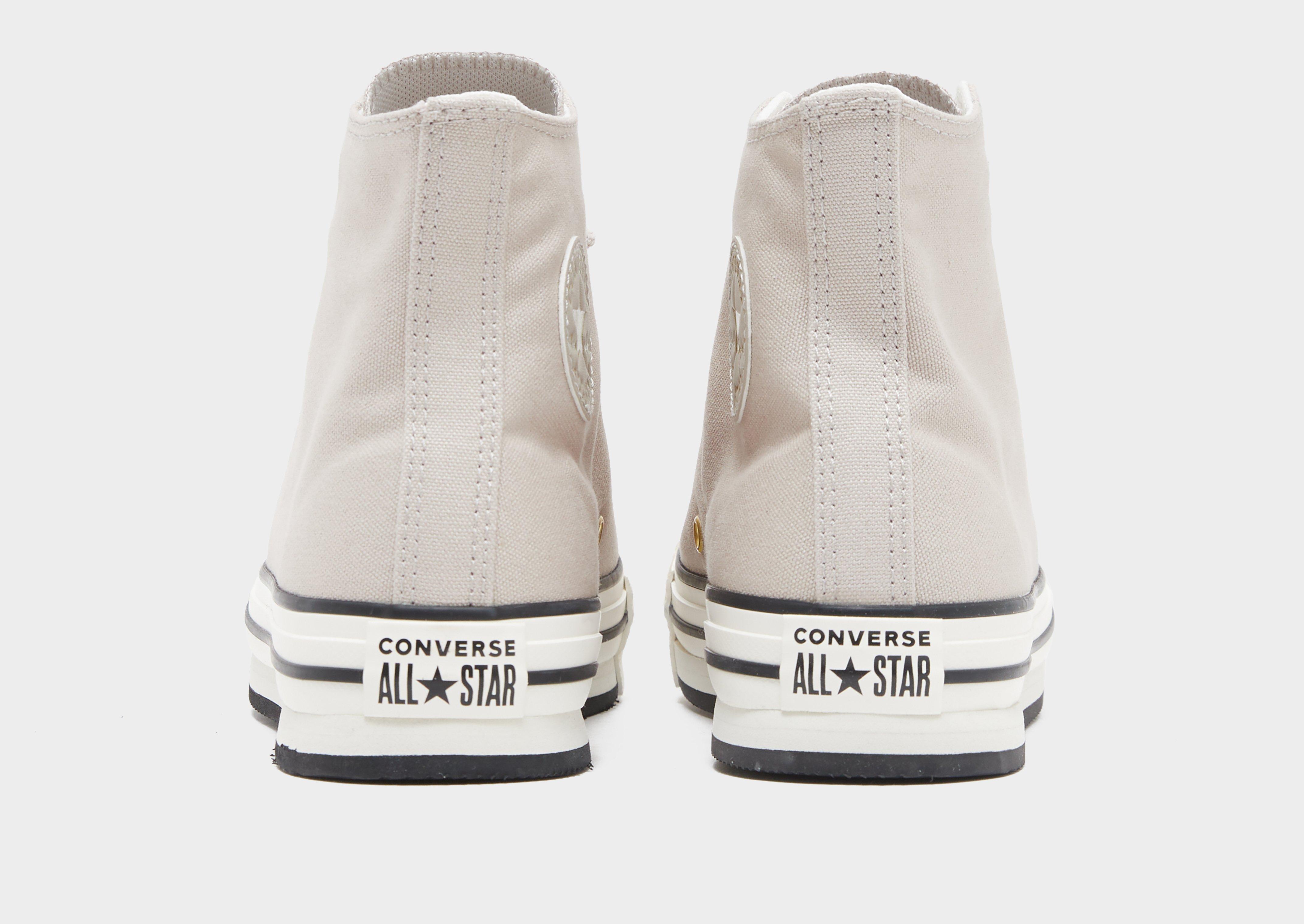 Teniși pentru copii CONVERSE CHUCK TAYLOR ALL STAR EVA LIFT A12210C Bej