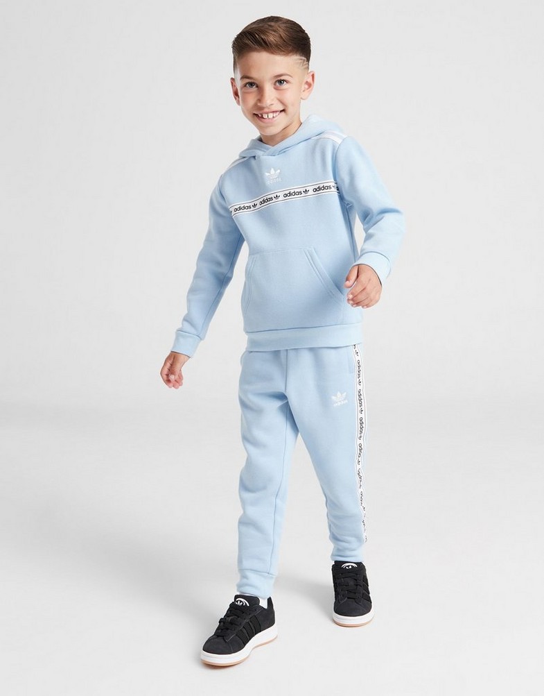Дитячі спортивні костюми ADIDAS КОМПЛЕКТ TPE OH HD SET LBLU B JF3827 Блакитний