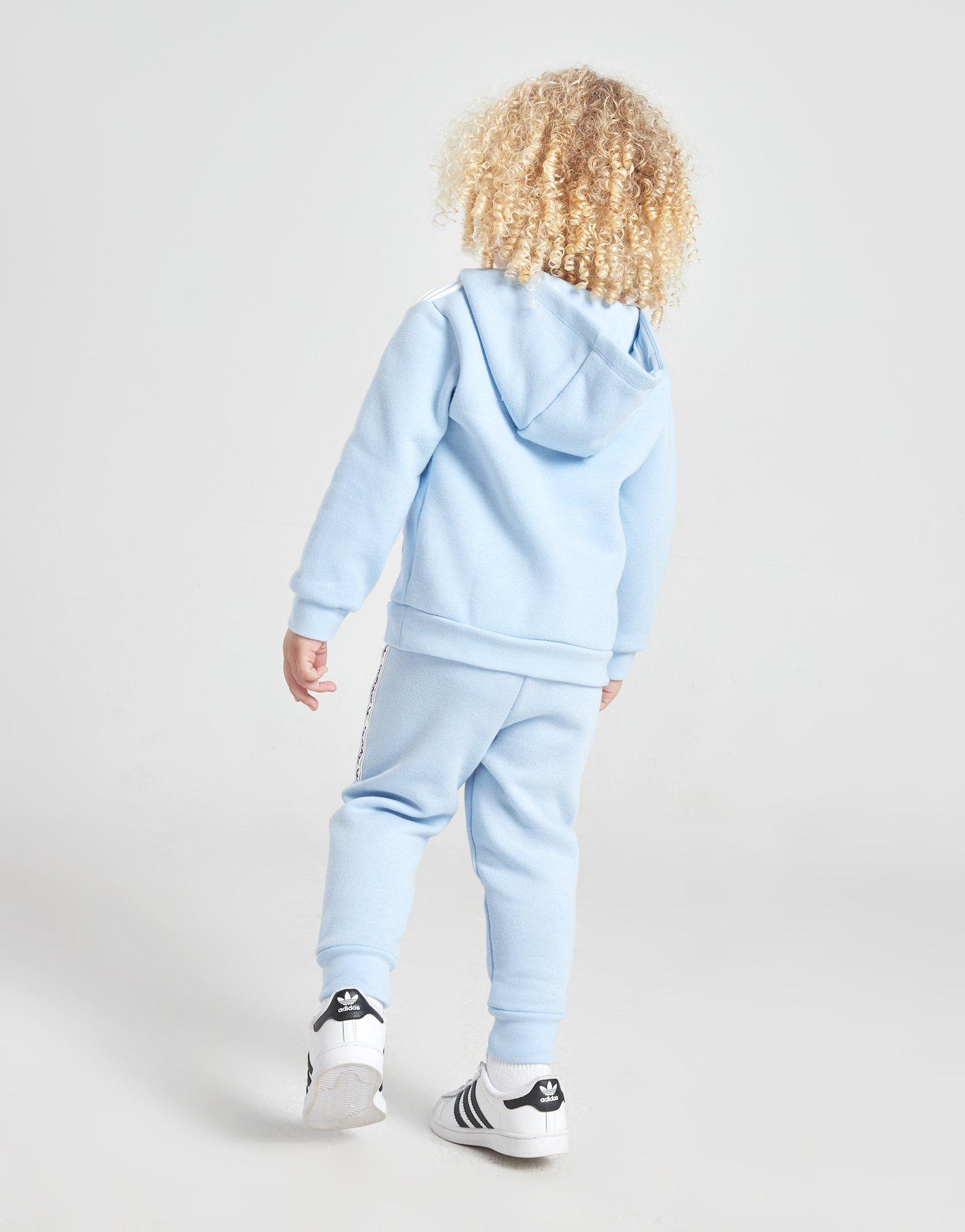 Детски анцуг ADIDAS КОМПЛЕКТ TPE OH HD SET LBLU B JF3823 Син