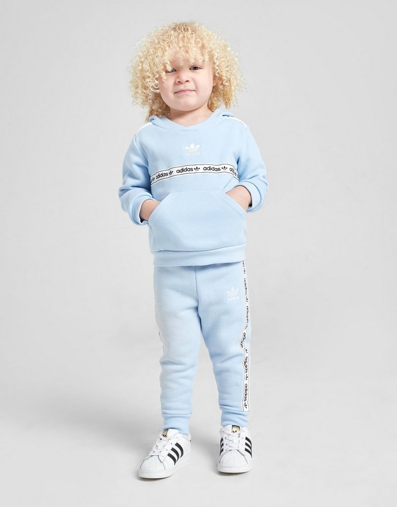 Дитячі спортивні костюми ADIDAS КОМПЛЕКТ TPE OH HD SET LBLU B JF3823 Блакитний