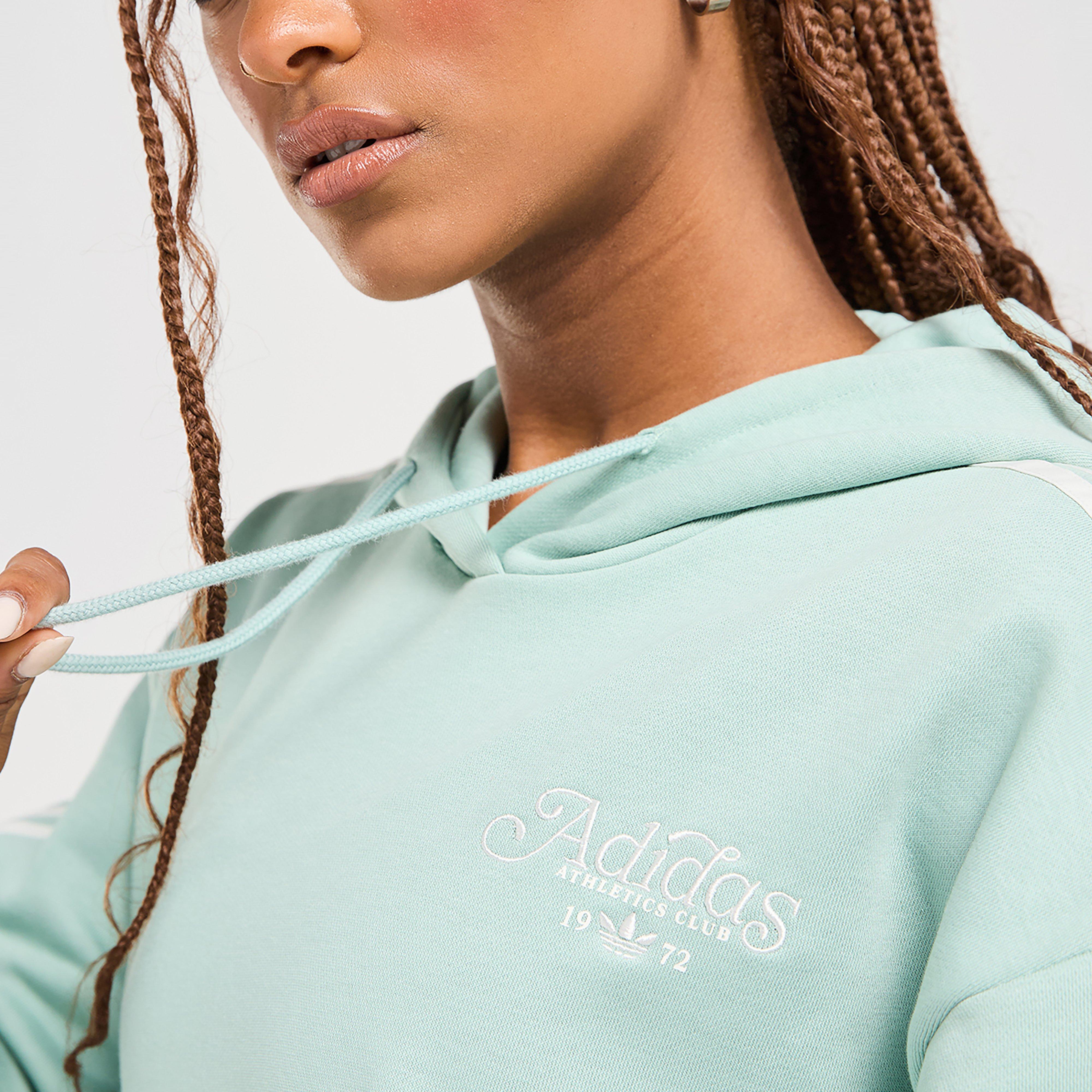 Жіночі кофти ADIDAS КОФТА З КАПЮШОНОМ SPORT CLUB OH HD GRN/WH