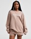 ADIDAS DŽEMPERIS SPORT CLUB CREW BRN/WH
