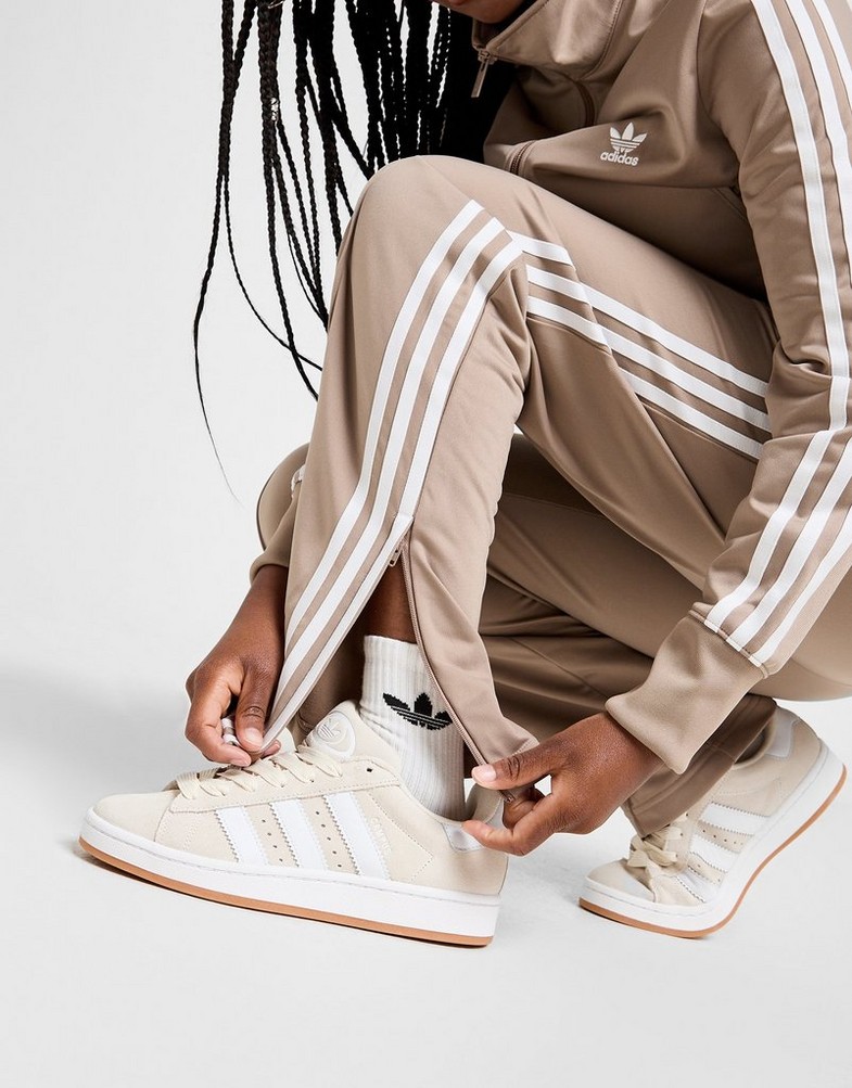 ADIDAS SPODNIE FIREBIRD PANT BRN/WHT JM4725 Brązowy