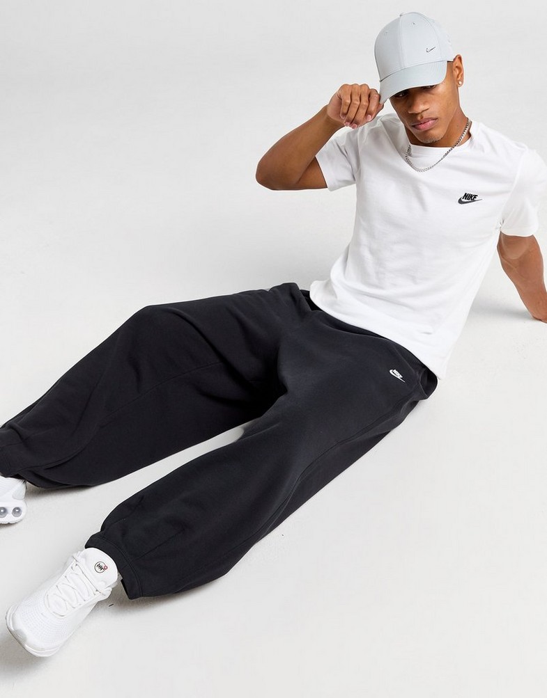 Чоловічі штани NIKE ШТАНИ M NK CLUB FT OVERSIZED PANT HJ1822-010 Чорний