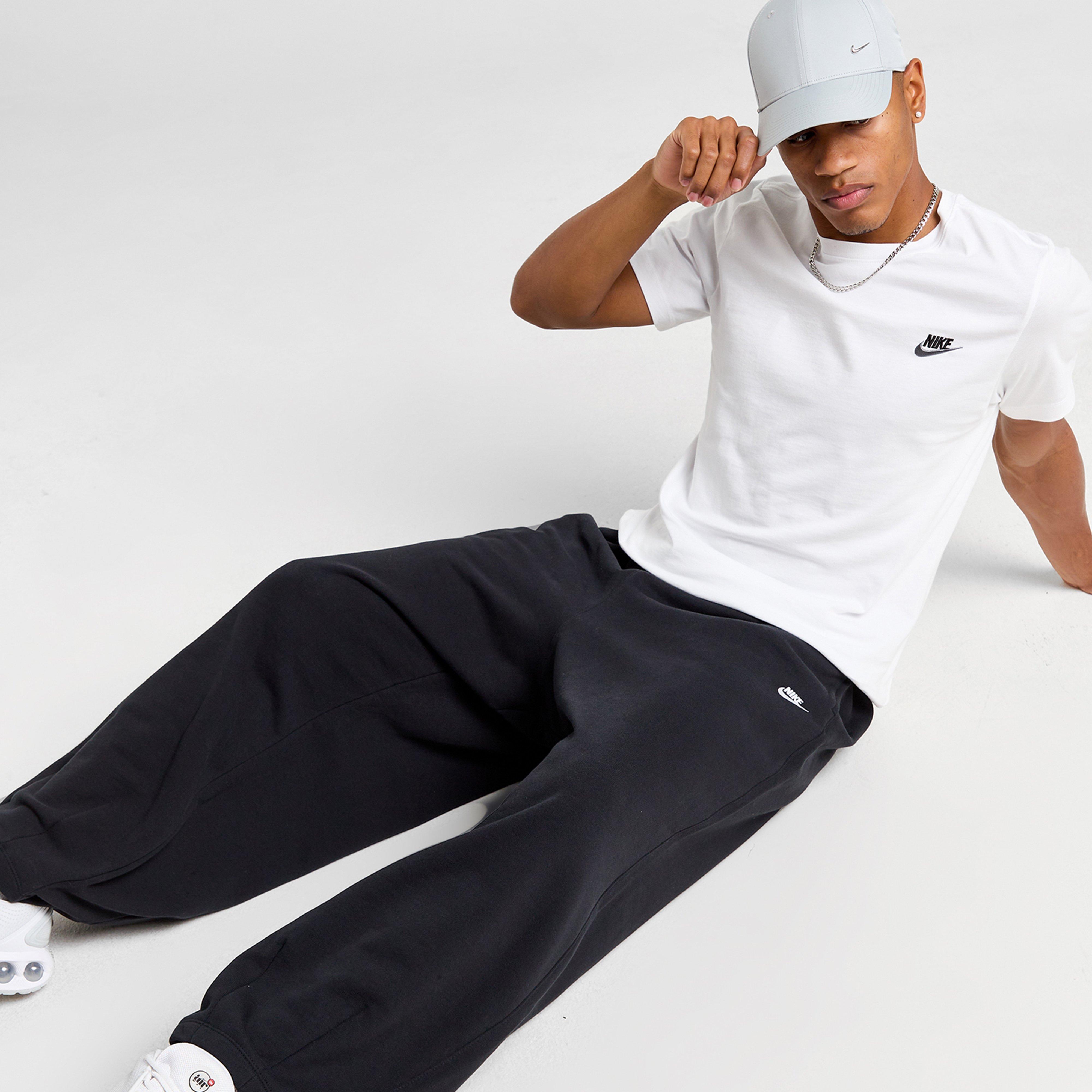 Pánské kalhoty NIKE KALHOTY  M NK CLUB FT OVERSIZED PANT