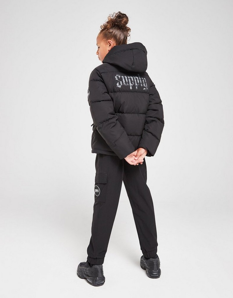 SUPPLY&DEMAND STRIUKĖ HYDRO PADDED JKT BLK SUPTJB17128007 Juoda