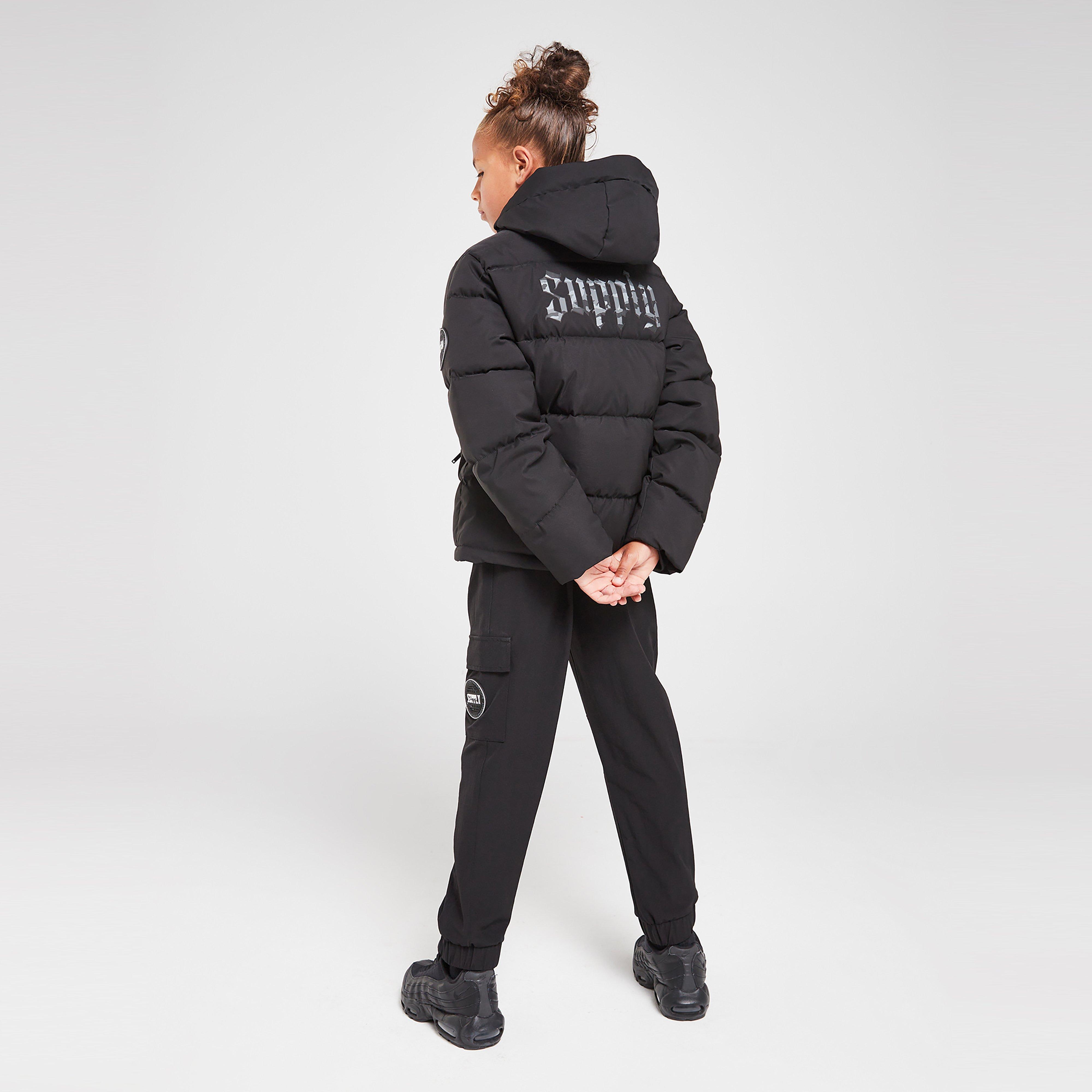 Geacă de iarnă pentru copii SUPPLY&DEMAND JACHETĂ HYDRO PADDED JKT BLK