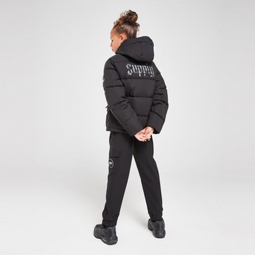 Vaikiška žieminė striukė SUPPLY&DEMAND STRIUKĖ HYDRO PADDED JKT BLK