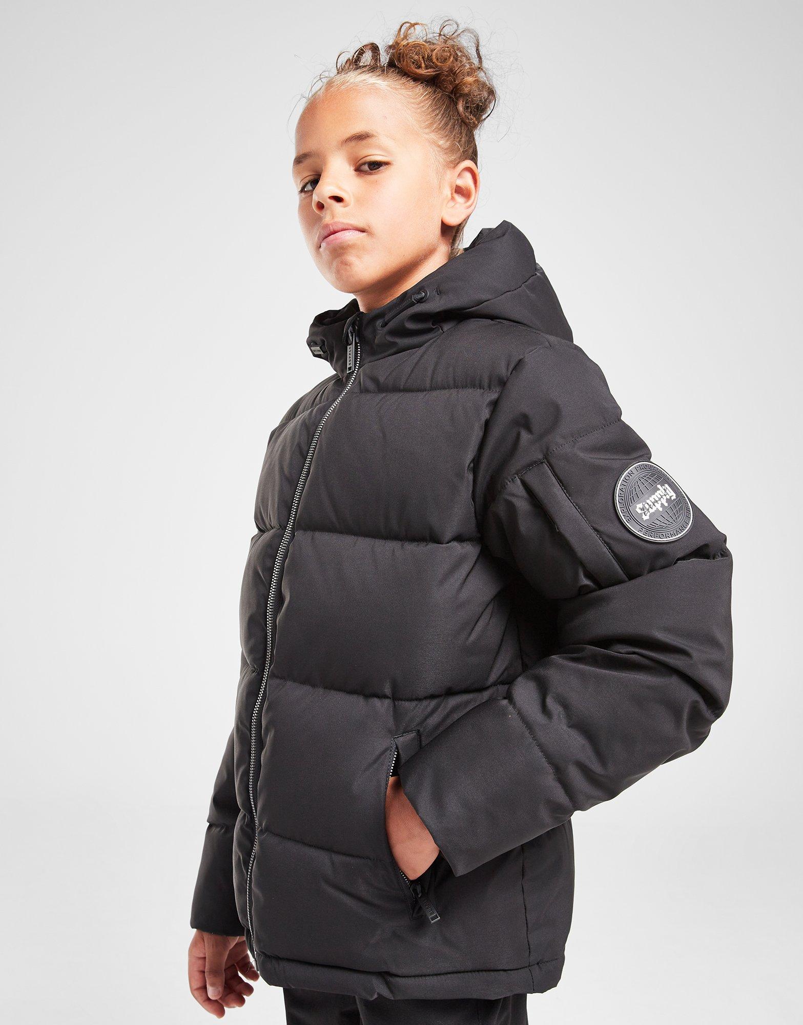 Gyerek kabát SUPPLY&DEMAND KABÁT HYDRO PADDED JKT BLK SUPTJB17128007 Fekete