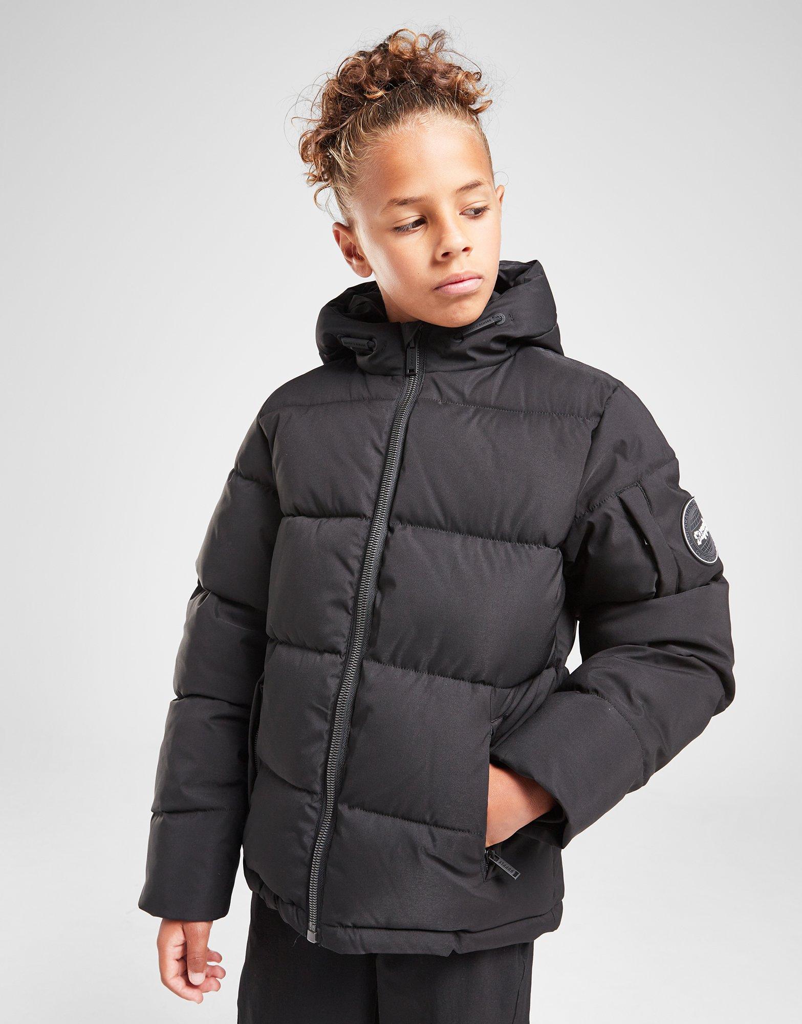 Gyerek kabát SUPPLY&DEMAND KABÁT HYDRO PADDED JKT BLK SUPTJB17128007 Fekete