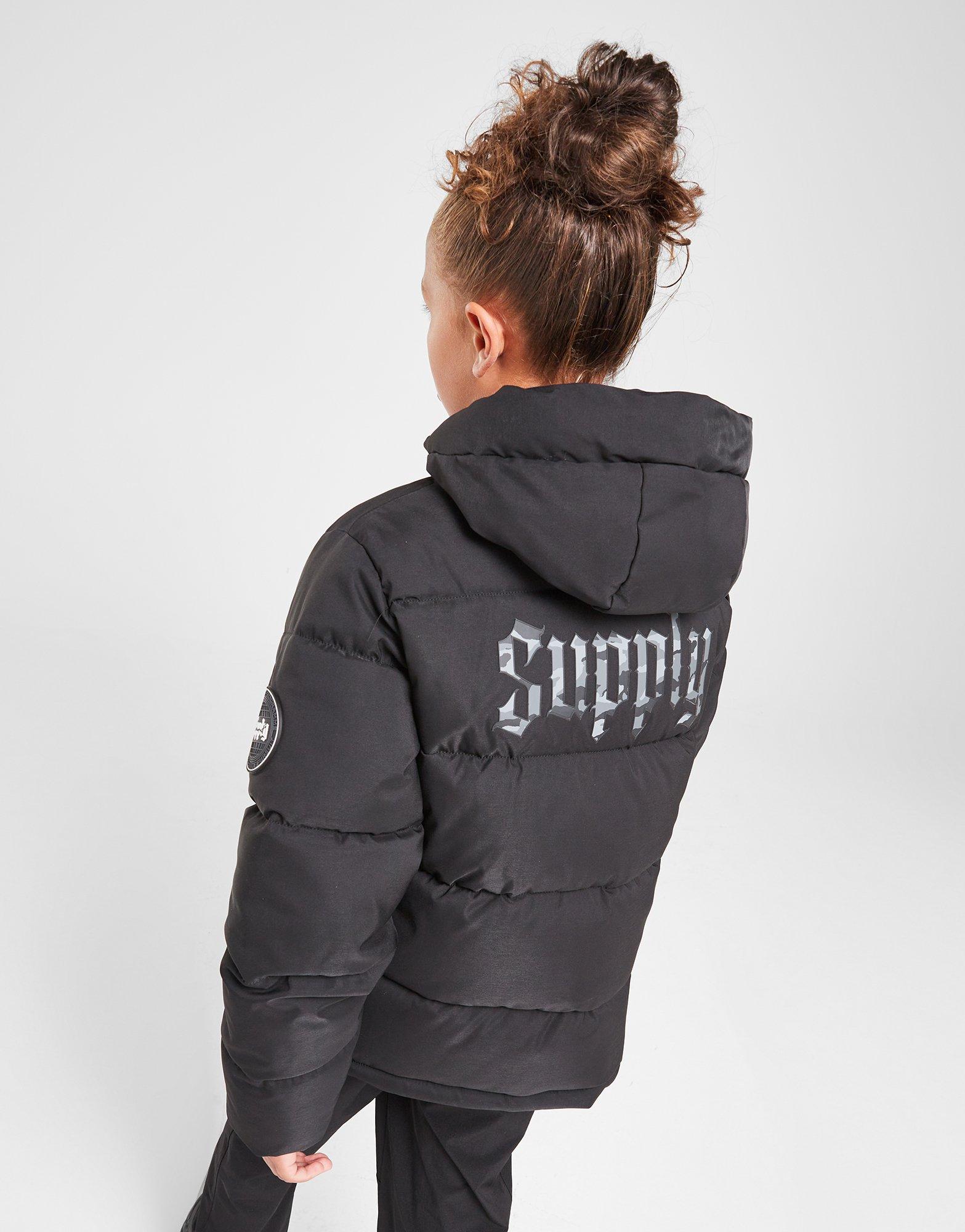 Gyerek kabát SUPPLY&DEMAND KABÁT HYDRO PADDED JKT BLK SUPTJB17128007 Fekete