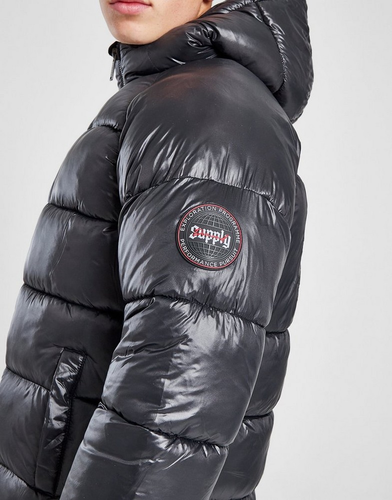 SUPPLY&DEMAND КУРТКА RADON JKT BLK SUPTJB17122007 Чорний