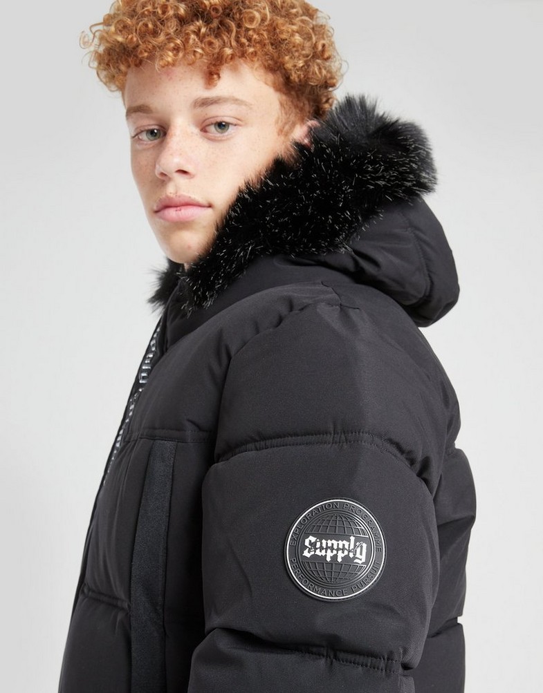 SUPPLY&DEMAND КУРТКА OMEGA LL JKT BLK SUPTJB17124007 Чорний