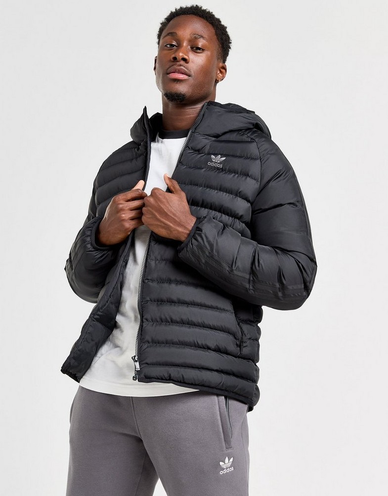 Kurtka męska ADIDAS KURTKA ZIMOWA ORIGINALS JKT BLK JM1178 Czarny