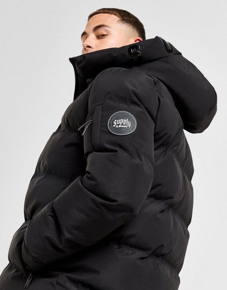 SUPPLY & DEMAND КУРТКА KONIL JKT SUPTM17156007 Чорний