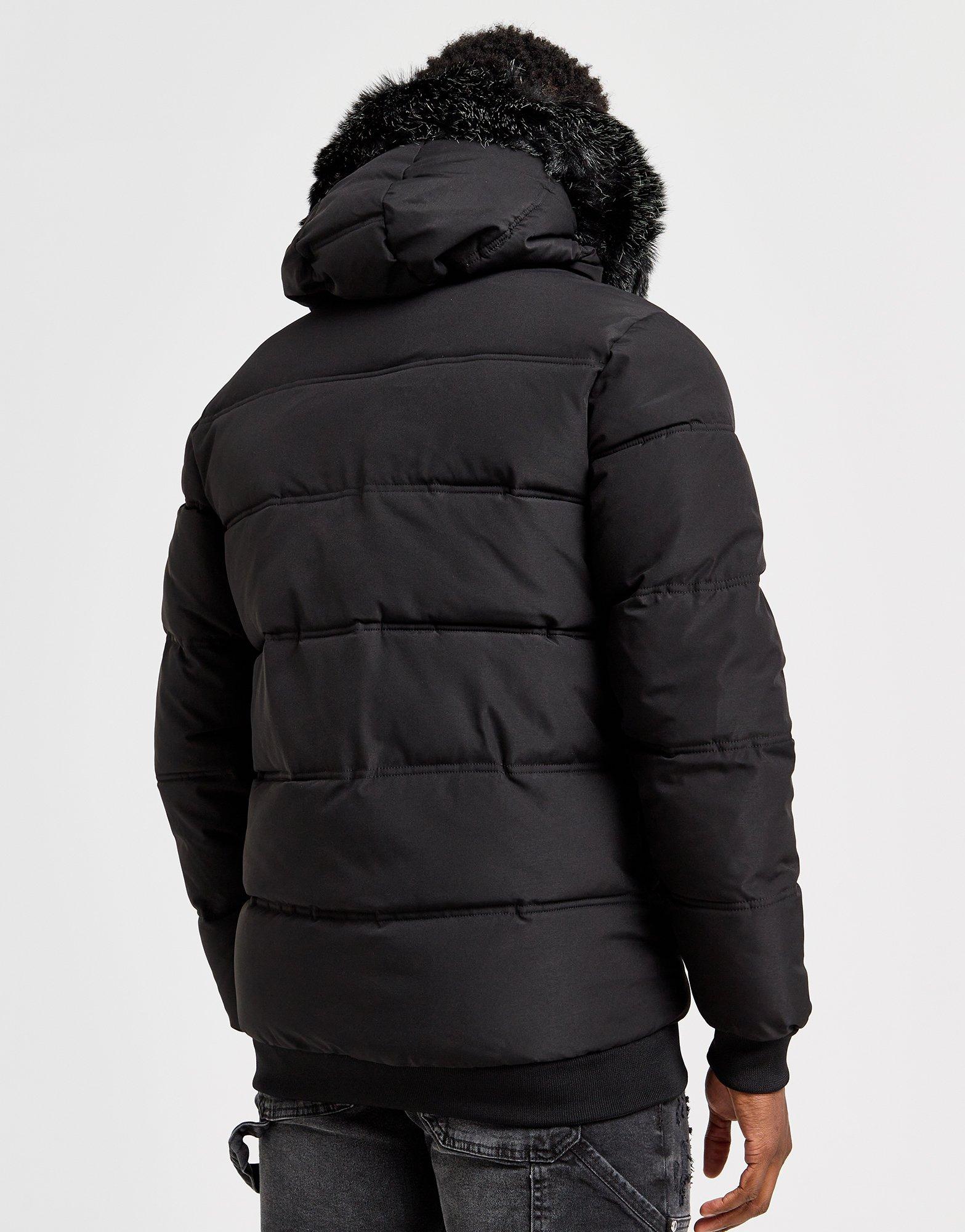 Férfi kabát SUPPLY & DEMAND KABÁT MORETAY SHT PKR SUPTM17157007 Fekete