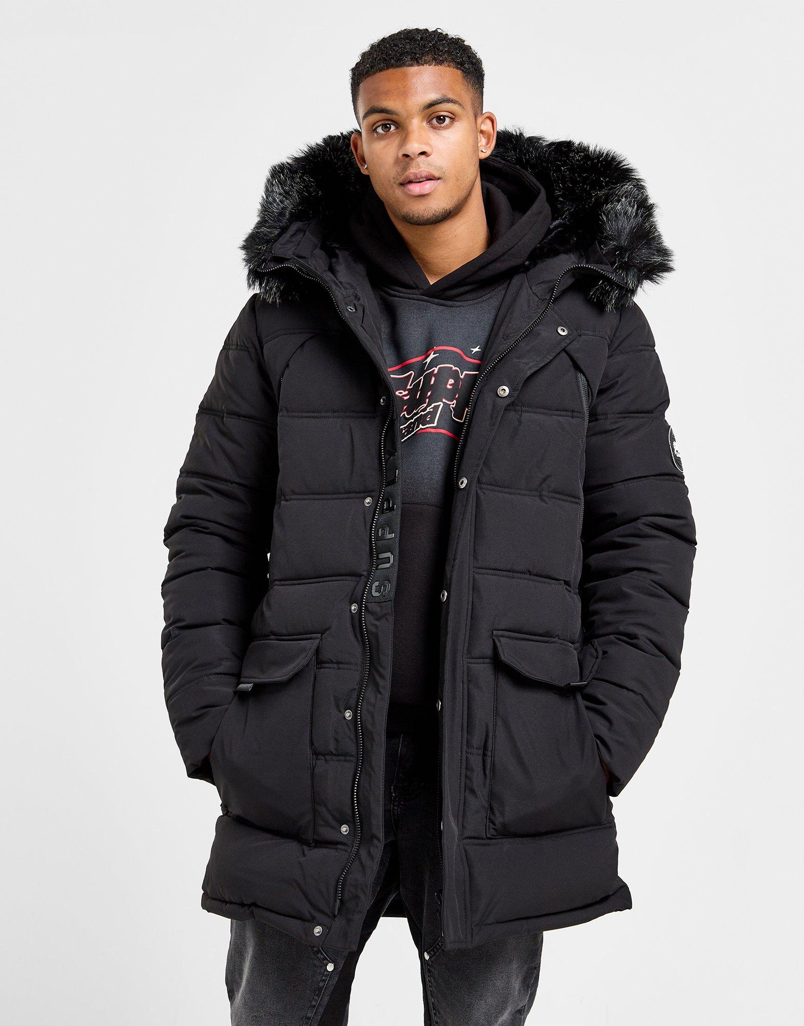 Мъжко яке SUPPLY & DEMAND ЯКЕ MORETAY LNG PKR SUPTM17243007 Черен