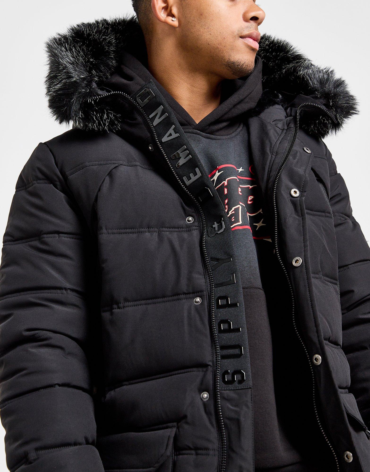 Мъжко яке SUPPLY & DEMAND ЯКЕ MORETAY LNG PKR SUPTM17243007 Черен