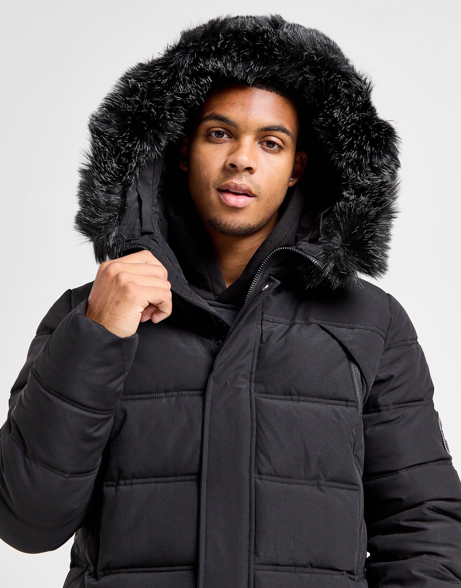 Мъжко яке SUPPLY & DEMAND ЯКЕ MORETAY LNG PKR SUPTM17243007 Черен