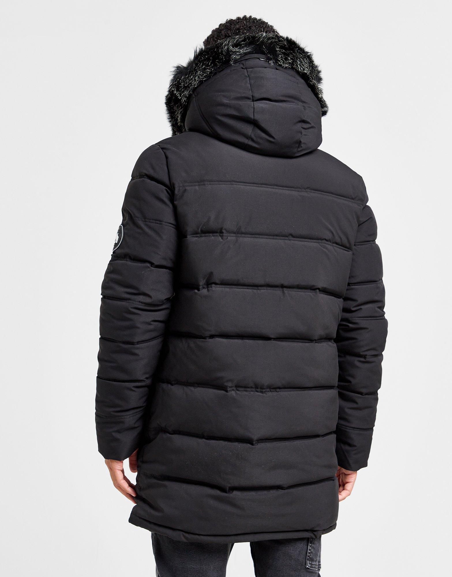 Мъжко яке SUPPLY & DEMAND ЯКЕ MORETAY LNG PKR SUPTM17243007 Черен