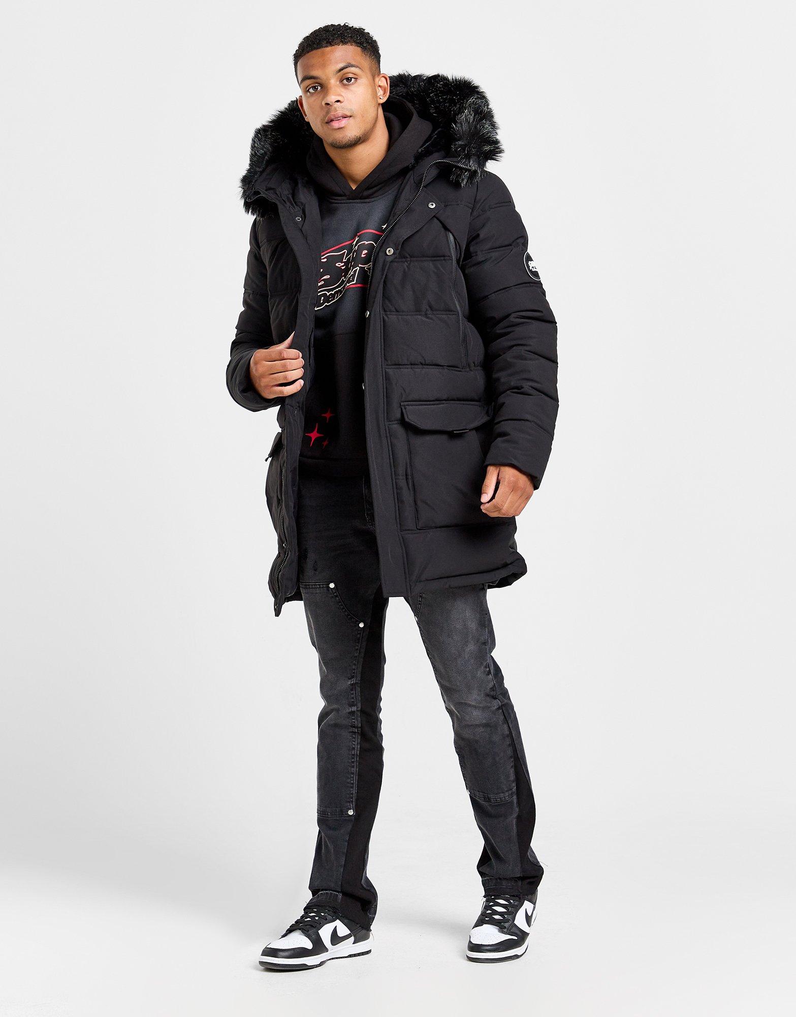 Мъжко яке SUPPLY & DEMAND ЯКЕ MORETAY LNG PKR SUPTM17243007 Черен