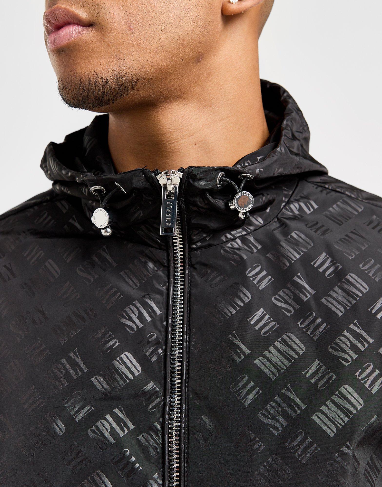 SUPPLY & DEMAND STRIUKĖ RUSH JKT SUPTM17185007 Juoda