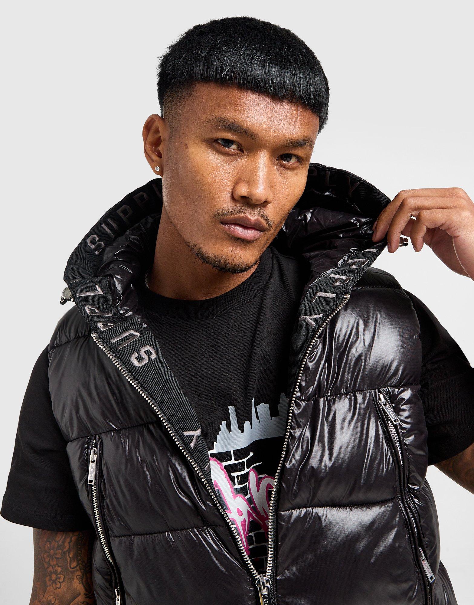 Pánska vesta SUPPLY & DEMAND VESTA TRACTION GLT SUPTM17167007 Černá