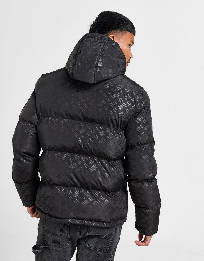 Férfi kabát SUPPLY & DEMAND KABÁT MANTLE JKT SUPTM17161007 Fekete