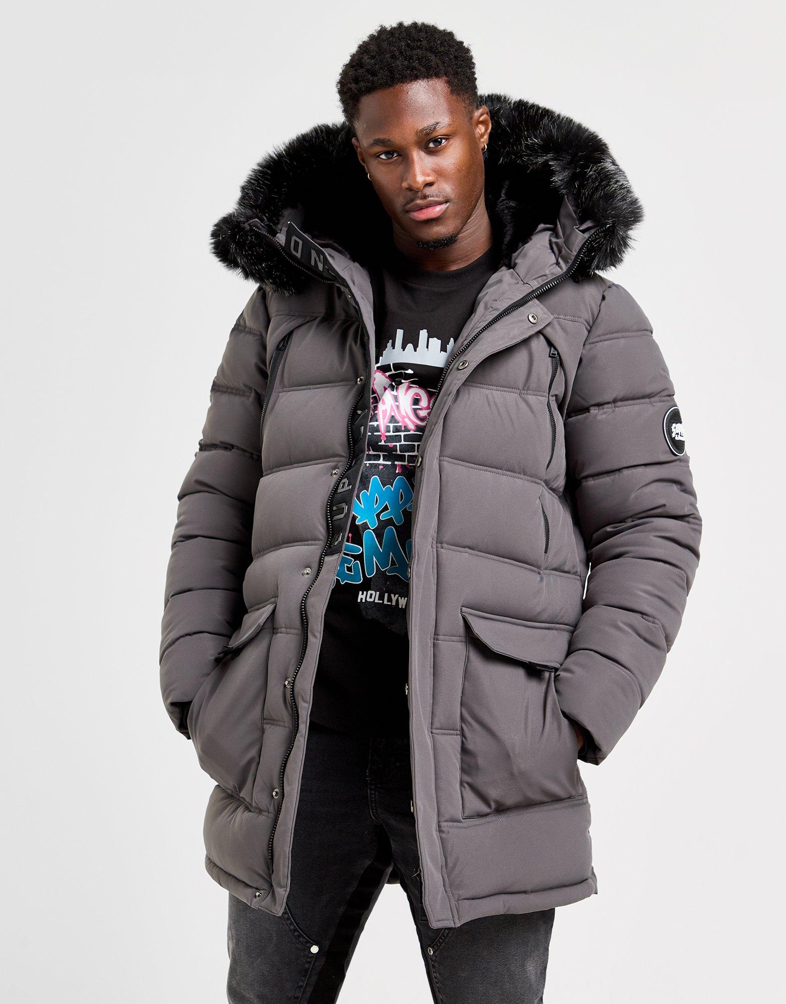 Kurtka męska SUPPLY & DEMAND KURTKA MORETAY LNG PKR SUPTM17243064 Szary