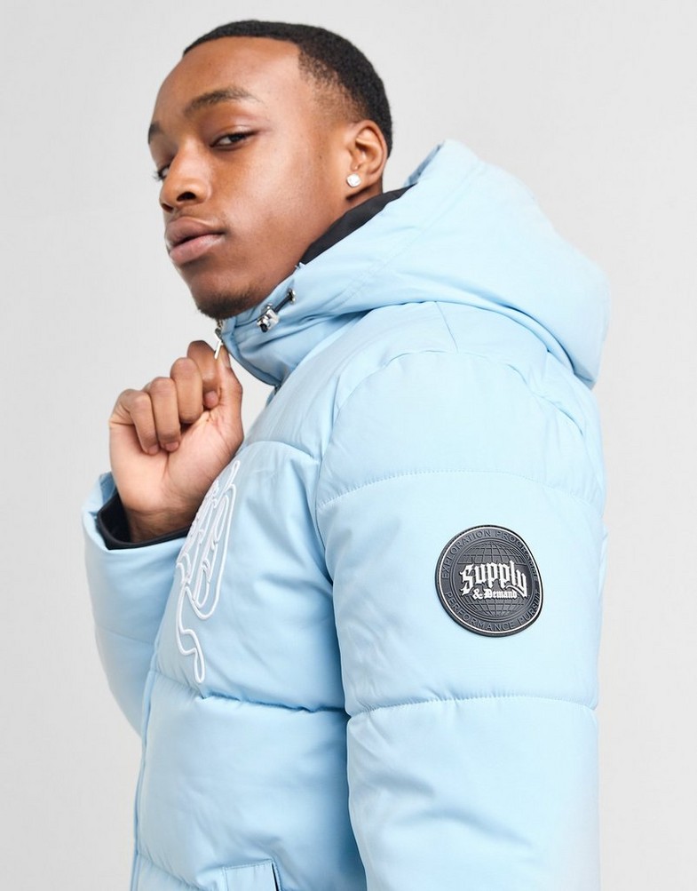 SUPPLY & DEMAND КУРТКА RAFF JKT SUPTM17218430 Блакитний