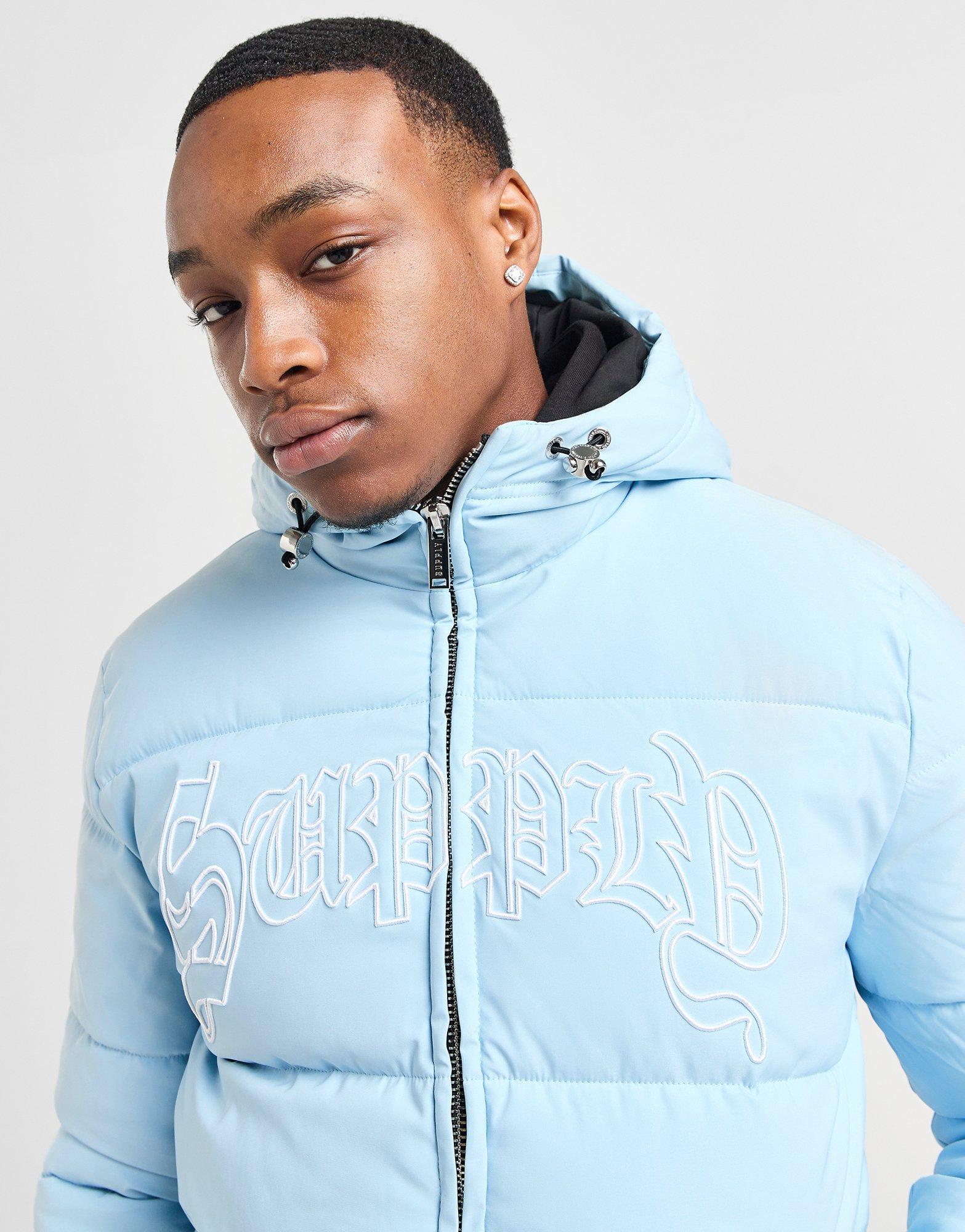 Pánska bunda SUPPLY & DEMAND BUNDA RAFF JKT SUPTM17218430 Modrá