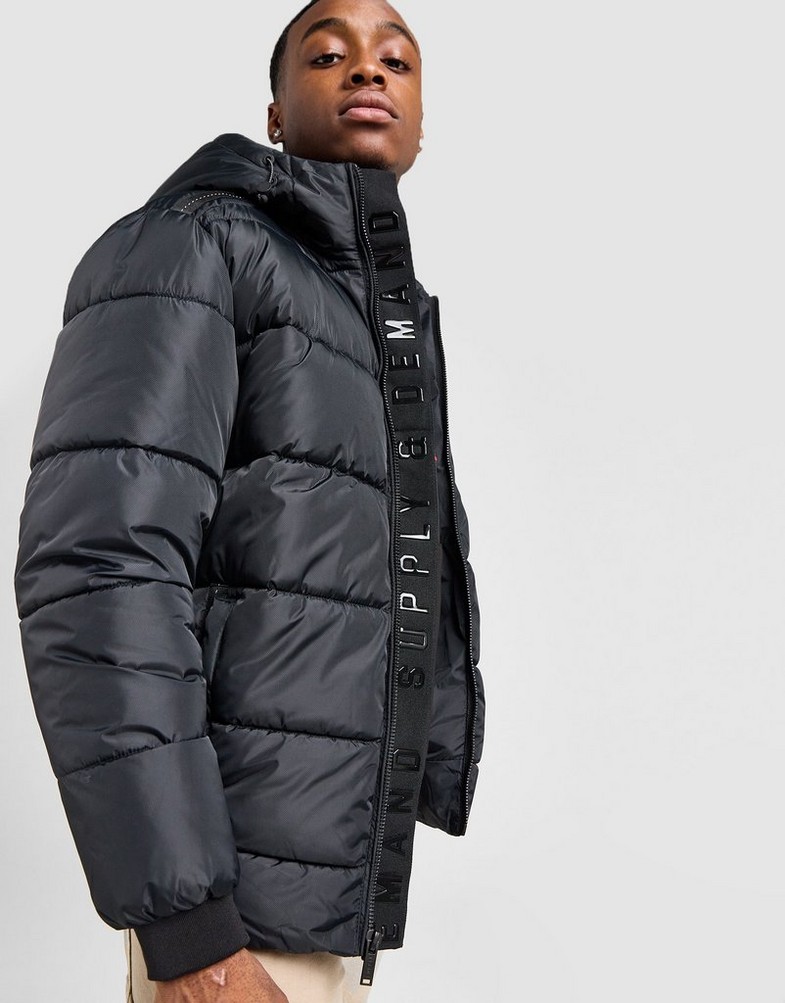 SUPPLY & DEMAND КУРТКА CRUX JKT SUPTM17219007 Чорний