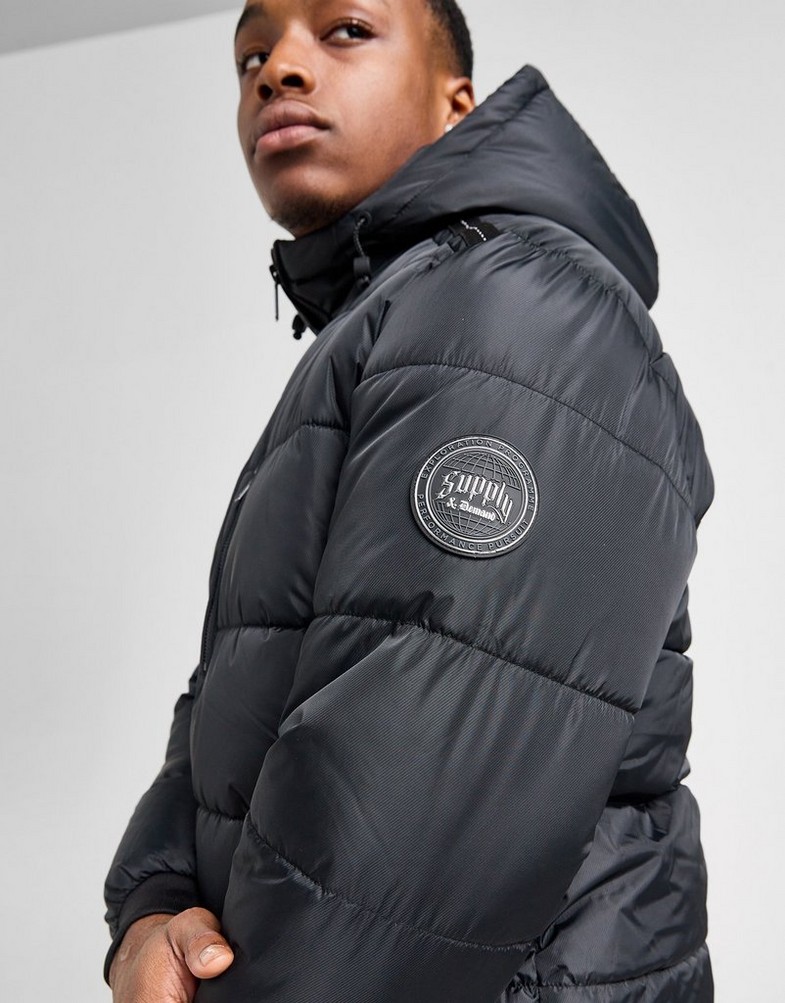 SUPPLY & DEMAND КУРТКА CRUX JKT SUPTM17219007 Чорний