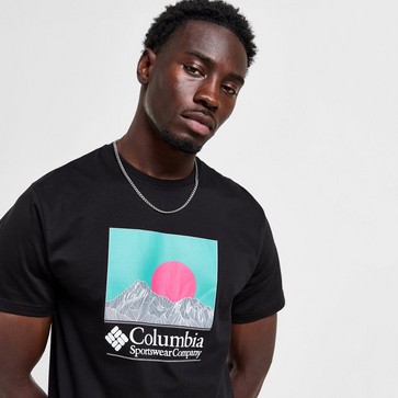 Tricou pentru bărbați COLUMBIA TRICOU HENLOW TEE 1 BLK