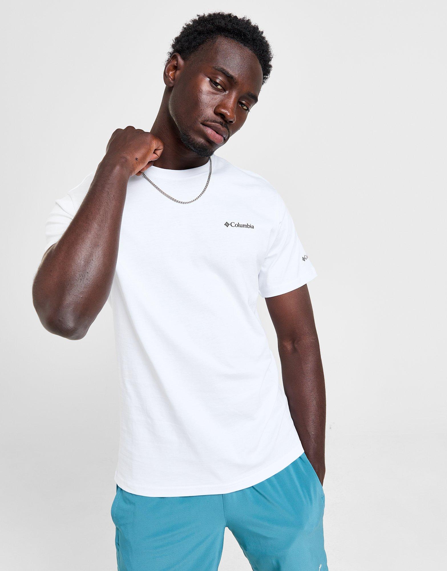 Мъжка тениска COLUMBIA ТЕНИСКА FELSPAR TEE WHT CMATM10133010 Бял