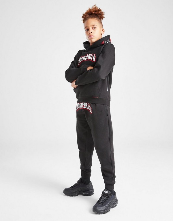 Hoodrich Bluza Z Kapturem Gothic Oh Blk/rd - obrazek 3