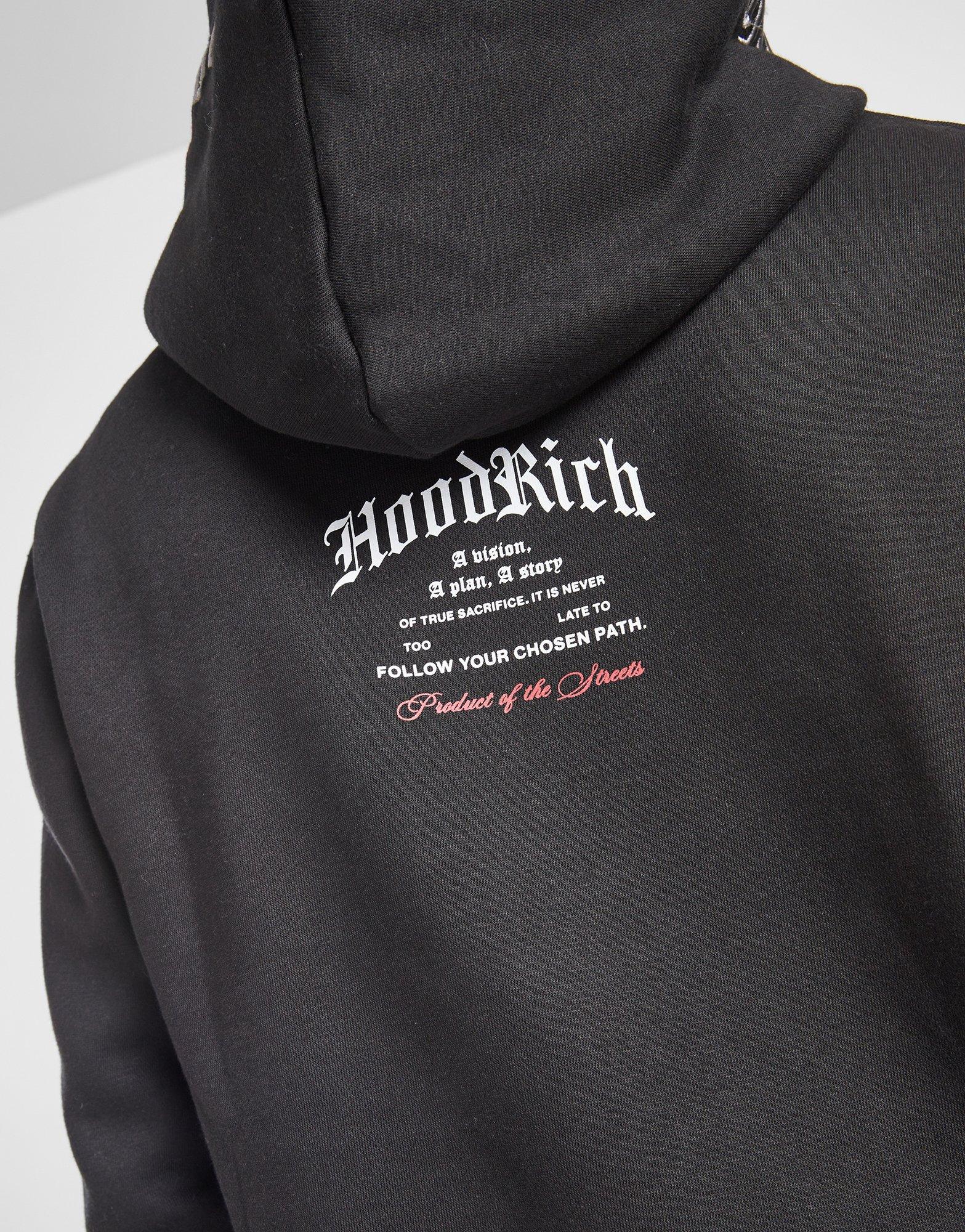 Vaikiškas džemperis HOODRICH DŽEMPERIS SU GOBTUVU GOTHIC OH BLK/RD HJ-0324-0259 Juoda