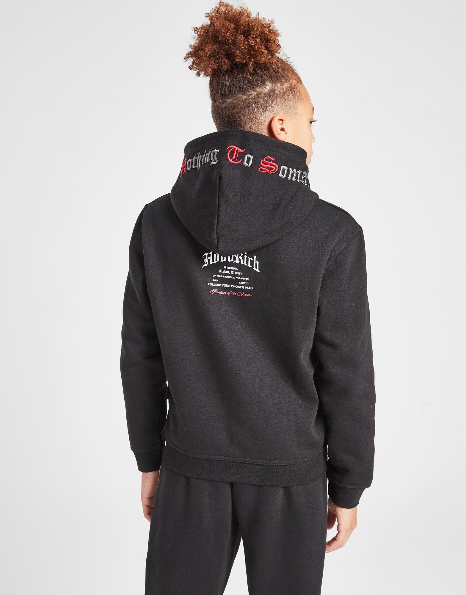 Vaikiškas džemperis HOODRICH DŽEMPERIS SU GOBTUVU GOTHIC OH BLK/RD HJ-0324-0259 Juoda