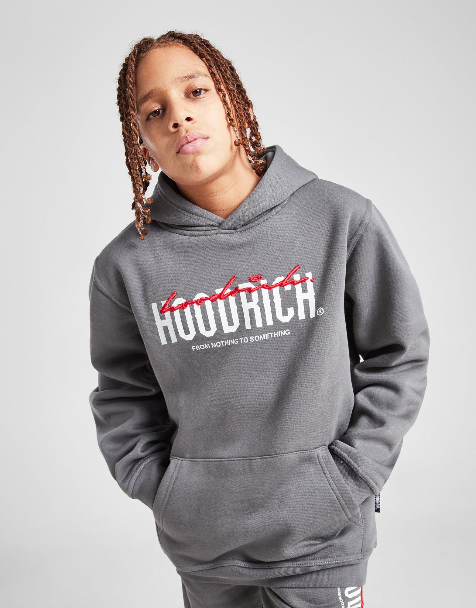 Gyerek pulóver HOODRICH PULÓVER KAPUCNIS Certify V2 OH Hoodie HJ-0324-0285 Szürke