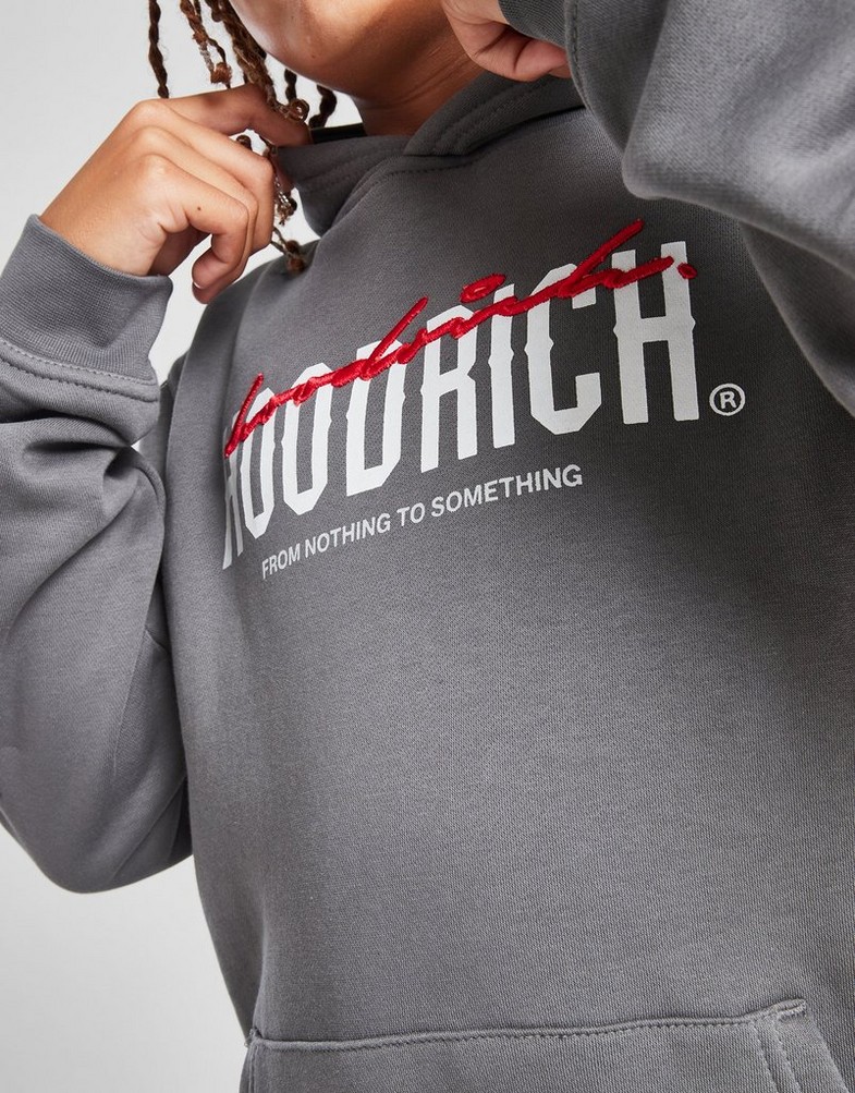 Дитячі кофти HOODRICH КОФТА З КАПЮШОНОМ Certify V2 OH Hoodie HJ-0324-0285 Сірий