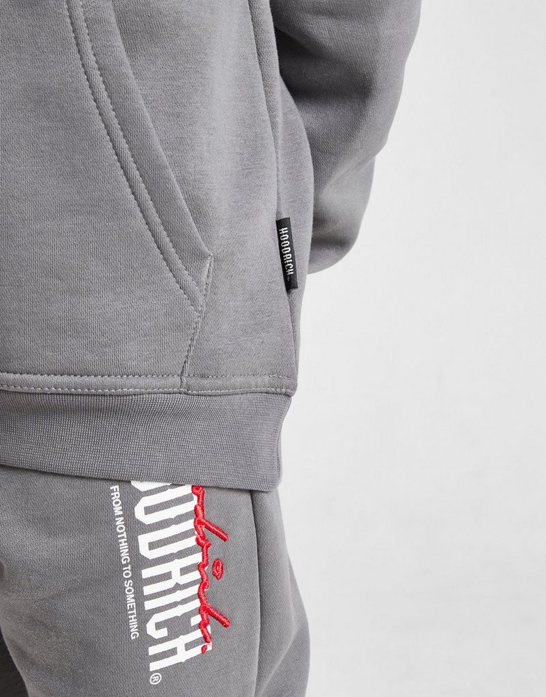 Дитячі кофти HOODRICH КОФТА З КАПЮШОНОМ Certify V2 OH Hoodie HJ-0324-0285 Сірий