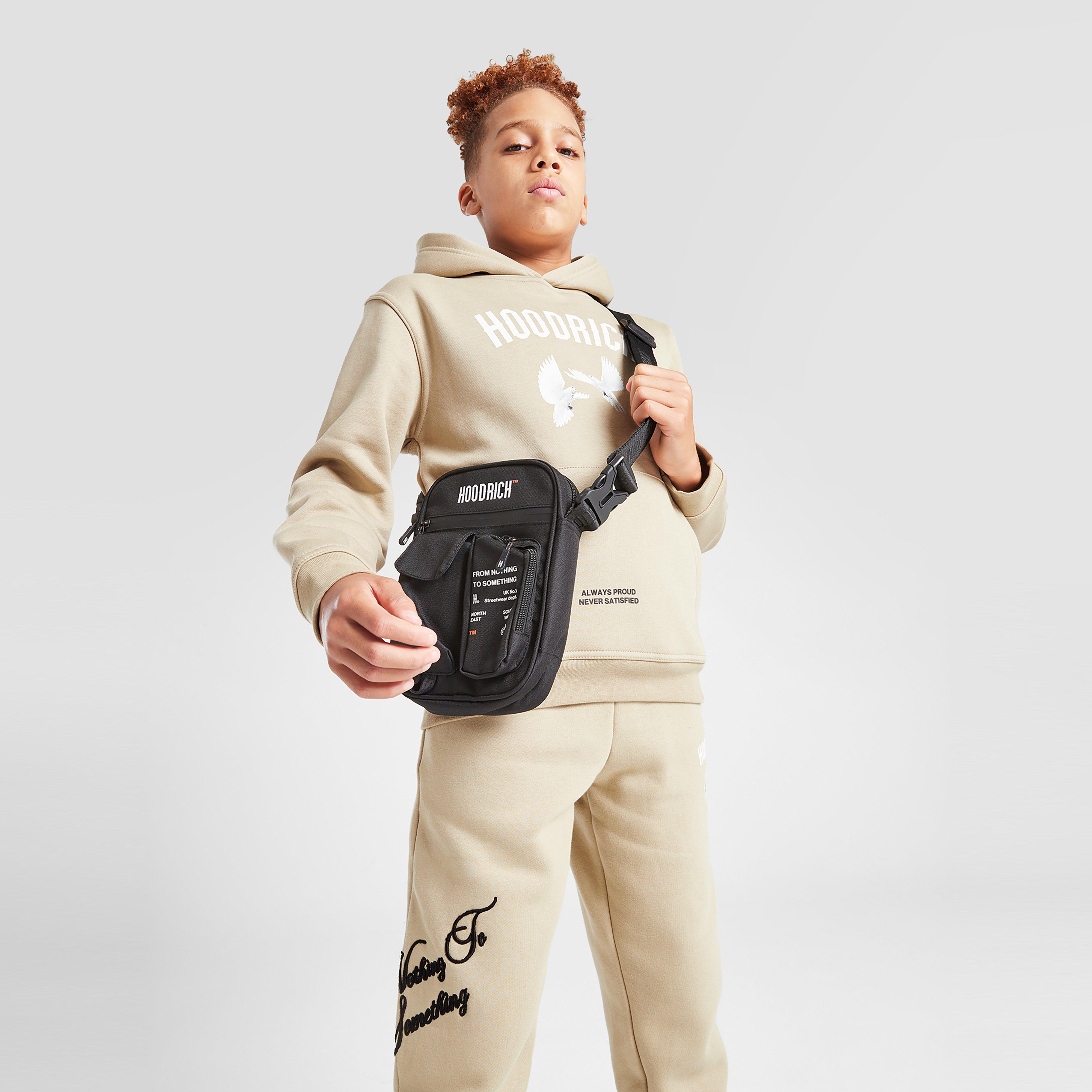 Hanorac pentru copii HOODRICH BLUZĂ CU GLUGĂ FLIGHT OH STONE/WHT