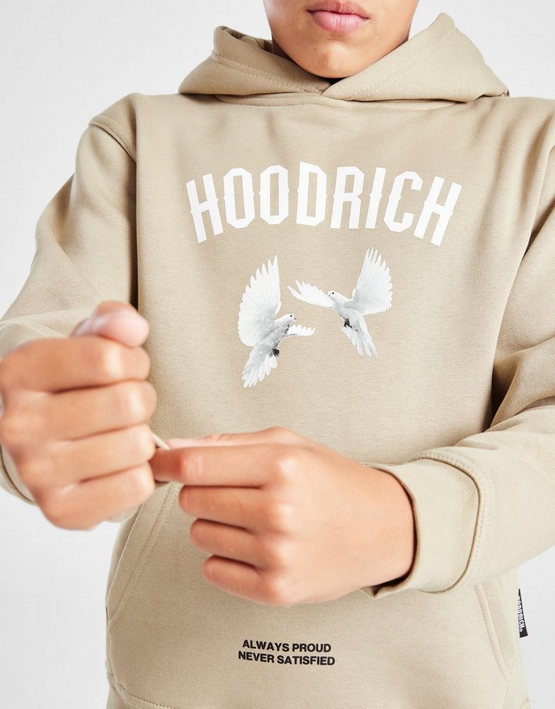 Bluza dziecięca HOODRICH BLUZA Z KAPTUREM FLIGHT OH STONE/WHT