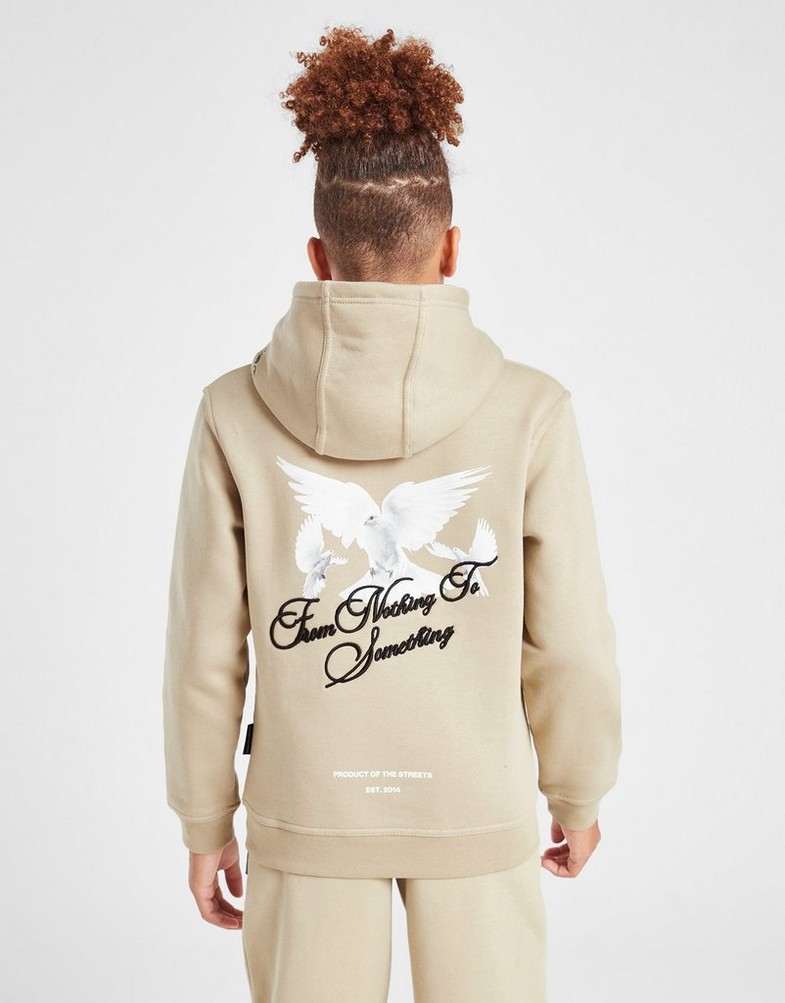 Bluza dziecięca HOODRICH BLUZA Z KAPTUREM FLIGHT OH STONE/WHT