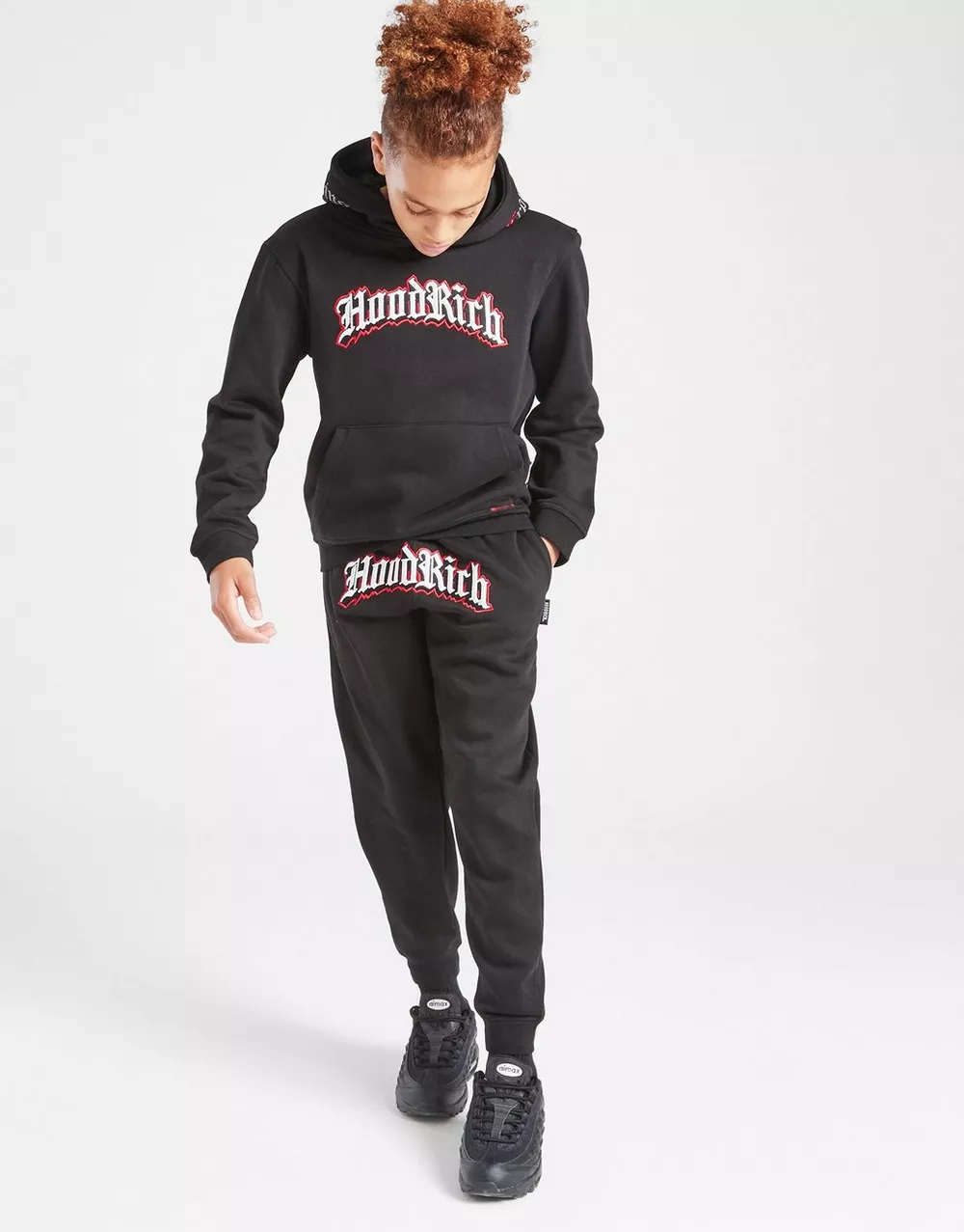 HOODRICH ШТАНИ GOTHIC JOG BLK/RD, фото 1 з 6