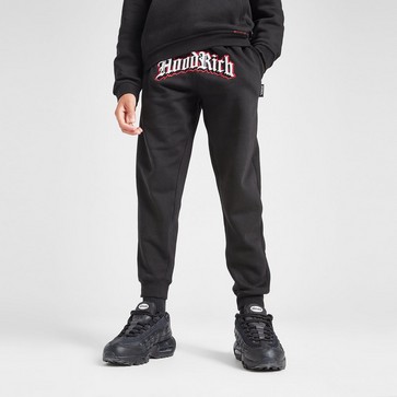 Pantaloni pentru copii HOODRICH PANTALONI  GOTHIC JOG BLK/RD